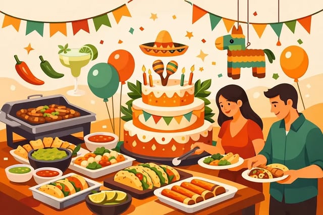 Mexican Catering for Birthday Parties That Hits