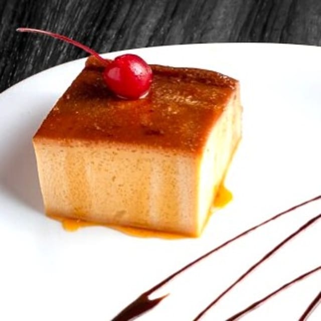 Flan Napolitano.