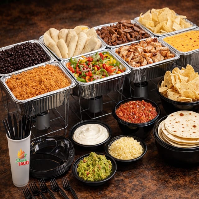 Fajita Fiesta Bar.