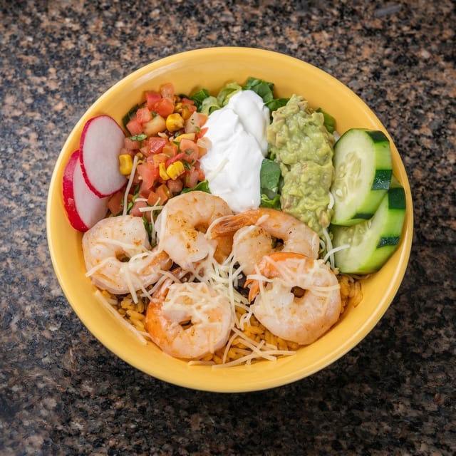 Shrimp Burrito.