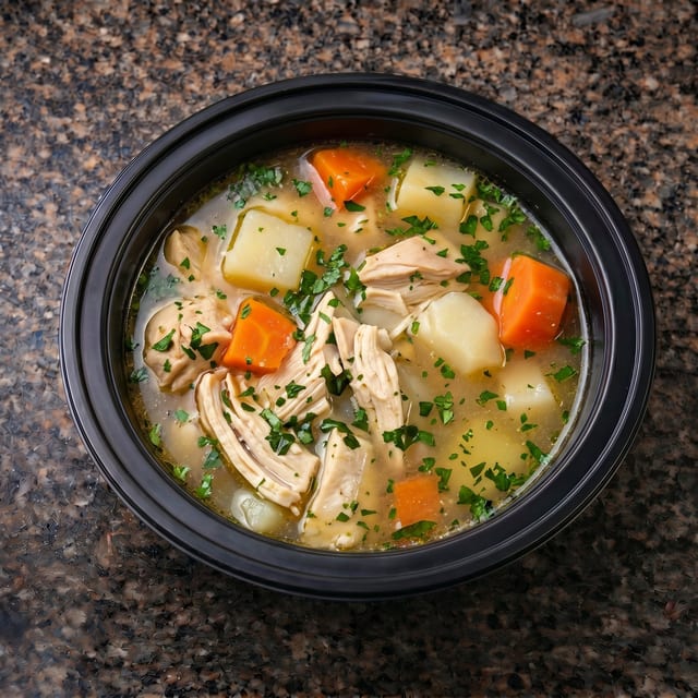 Chicken and Rice Soup.