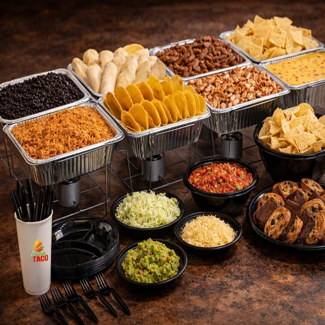 Taco Bar Fiesta.