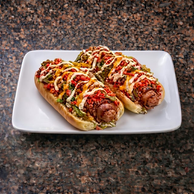 Hot Cheetos Hot Dog.