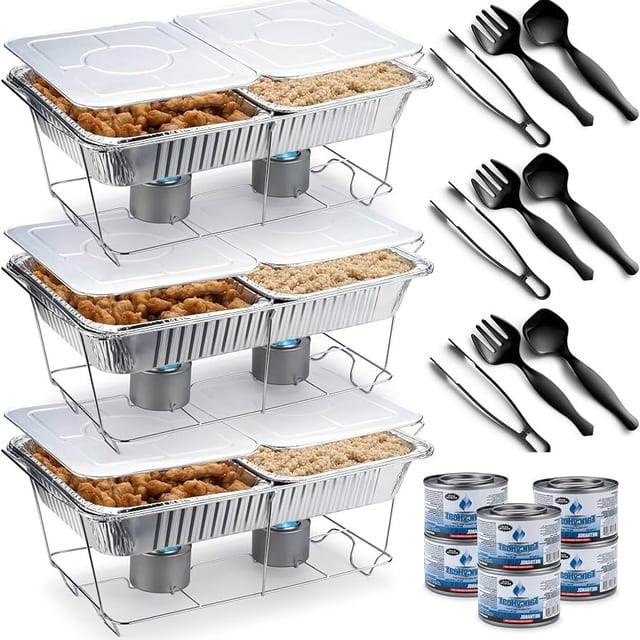 Chafing Dish Buffet Set.