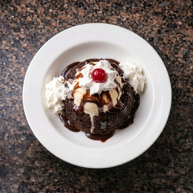 Chocolava Cake.