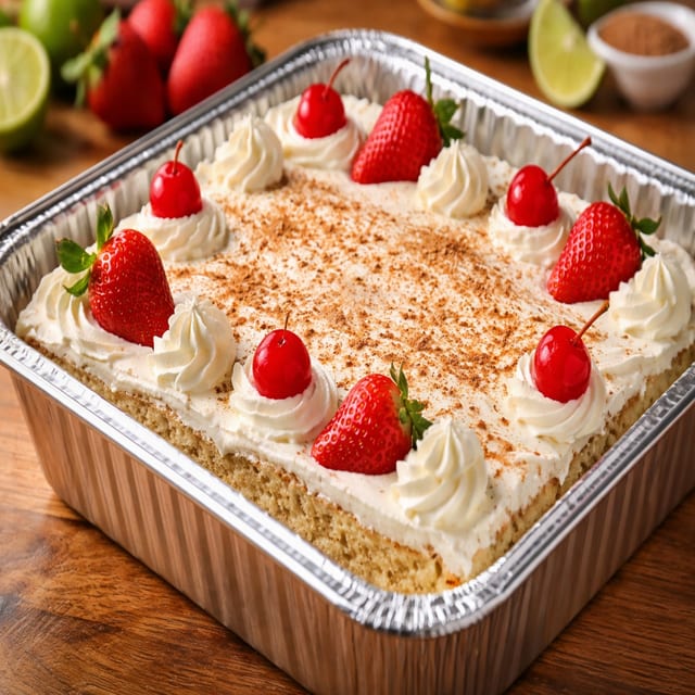 Tres Leches Tray.