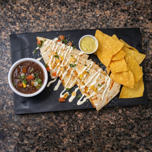 Chicken Quesadilla.